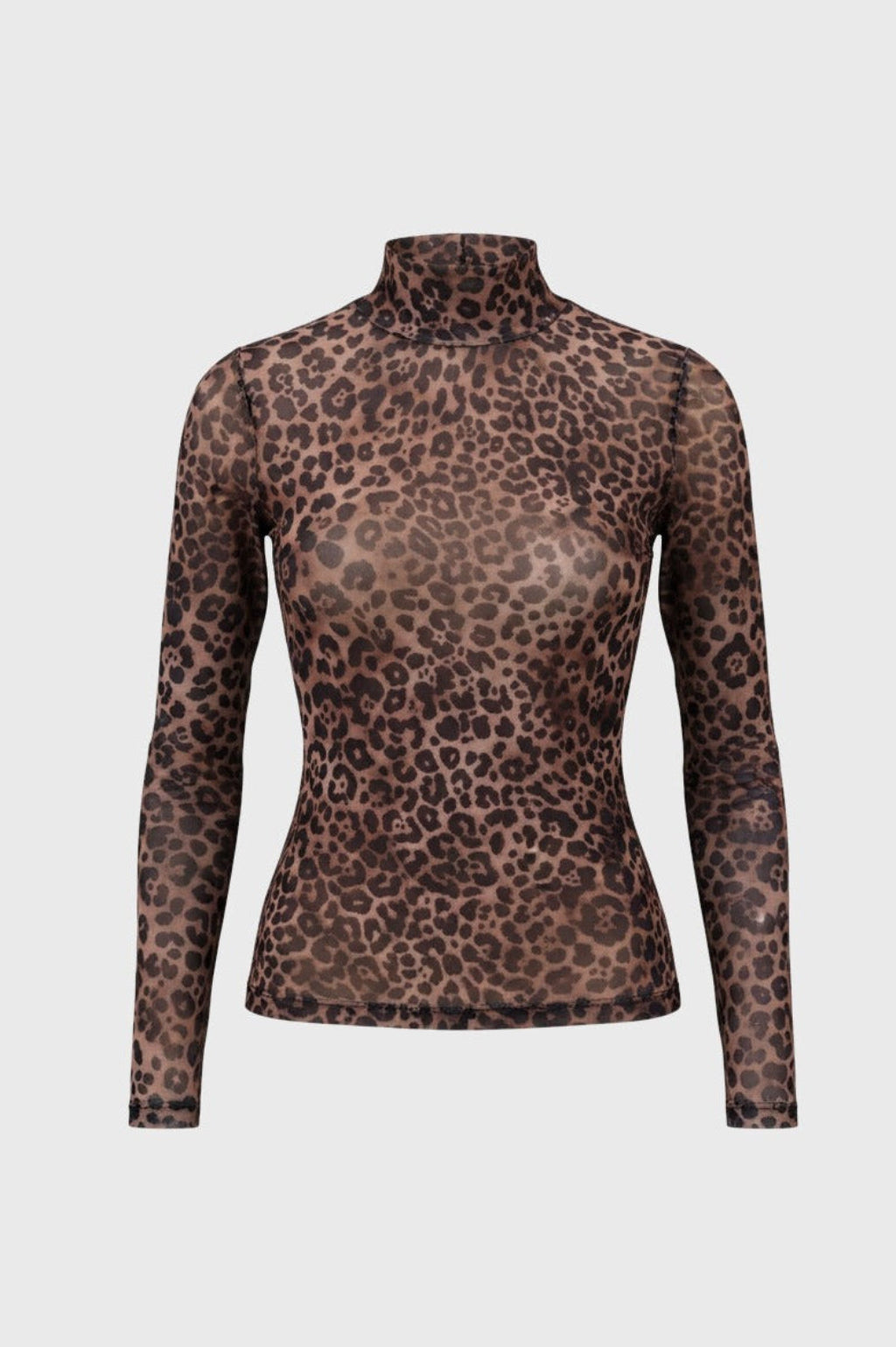 Mesh Animal Print