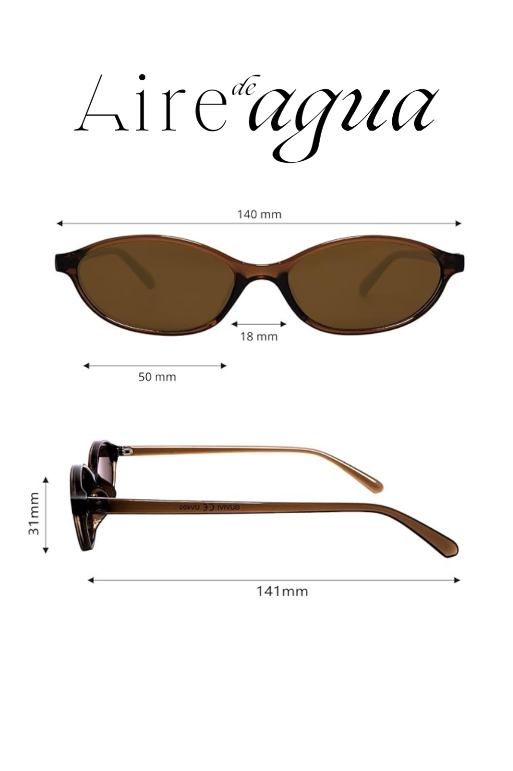 Gafas de Sol Retro Oval - 90s Retro