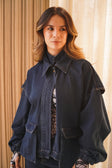 Chaqueta Bahía Azul Oscuro