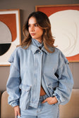 Chaqueta Bahía Azul Claro