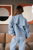 Chaqueta Bahía Azul Claro