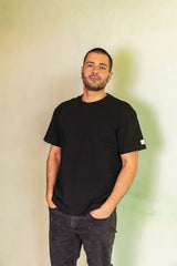 Camiseta Hombre Respiro Negra