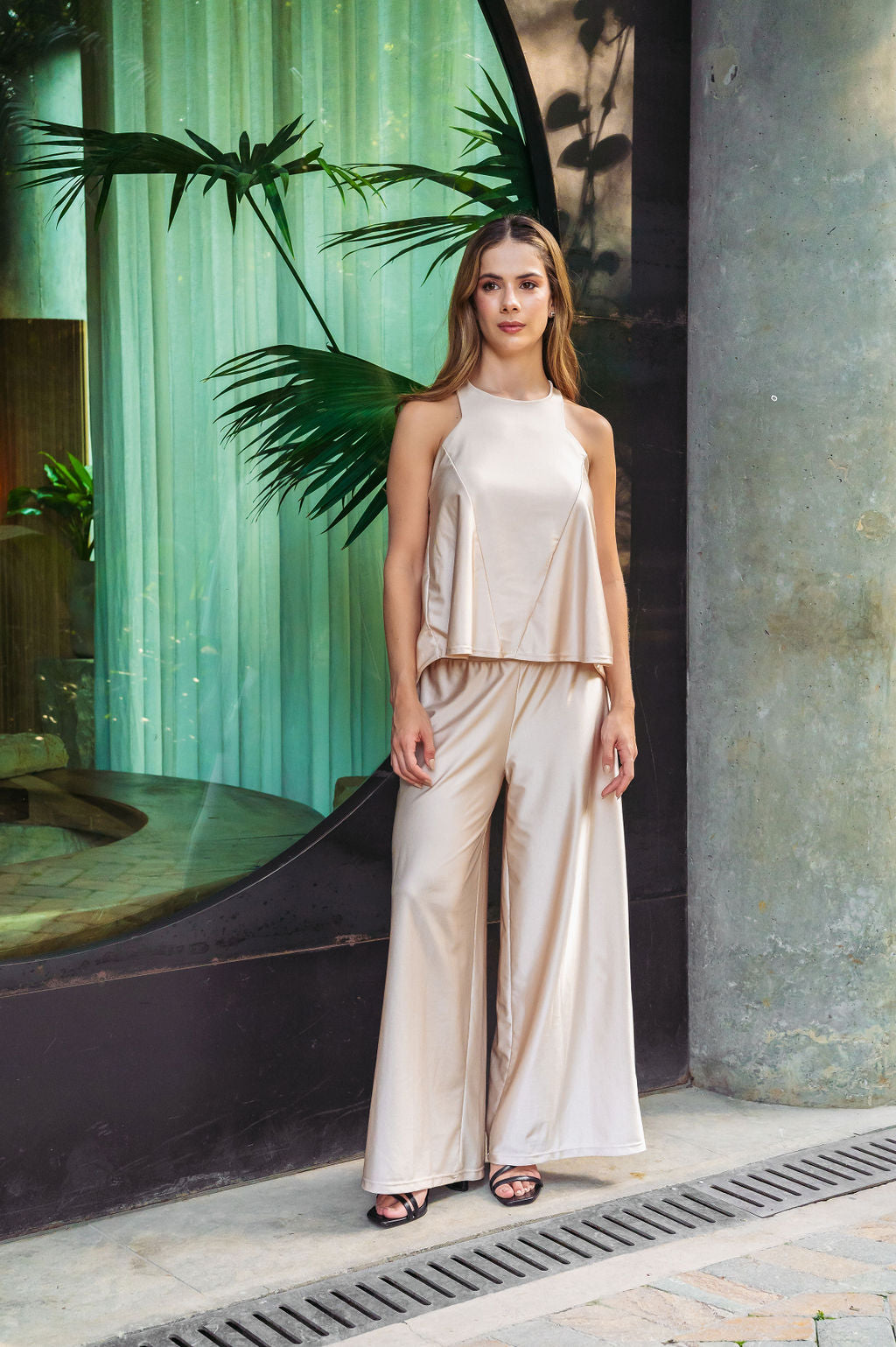 Pantalón Fluir Marfil